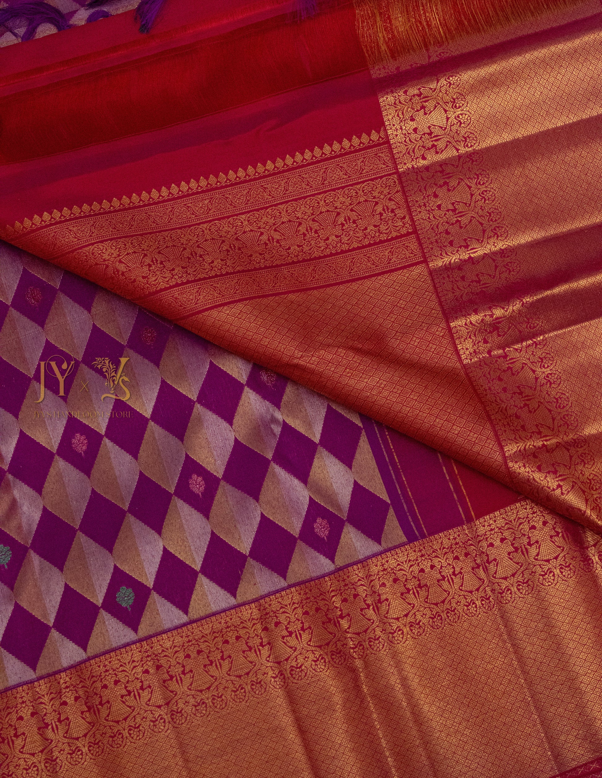 Contemporary Kanjeevaram Saree