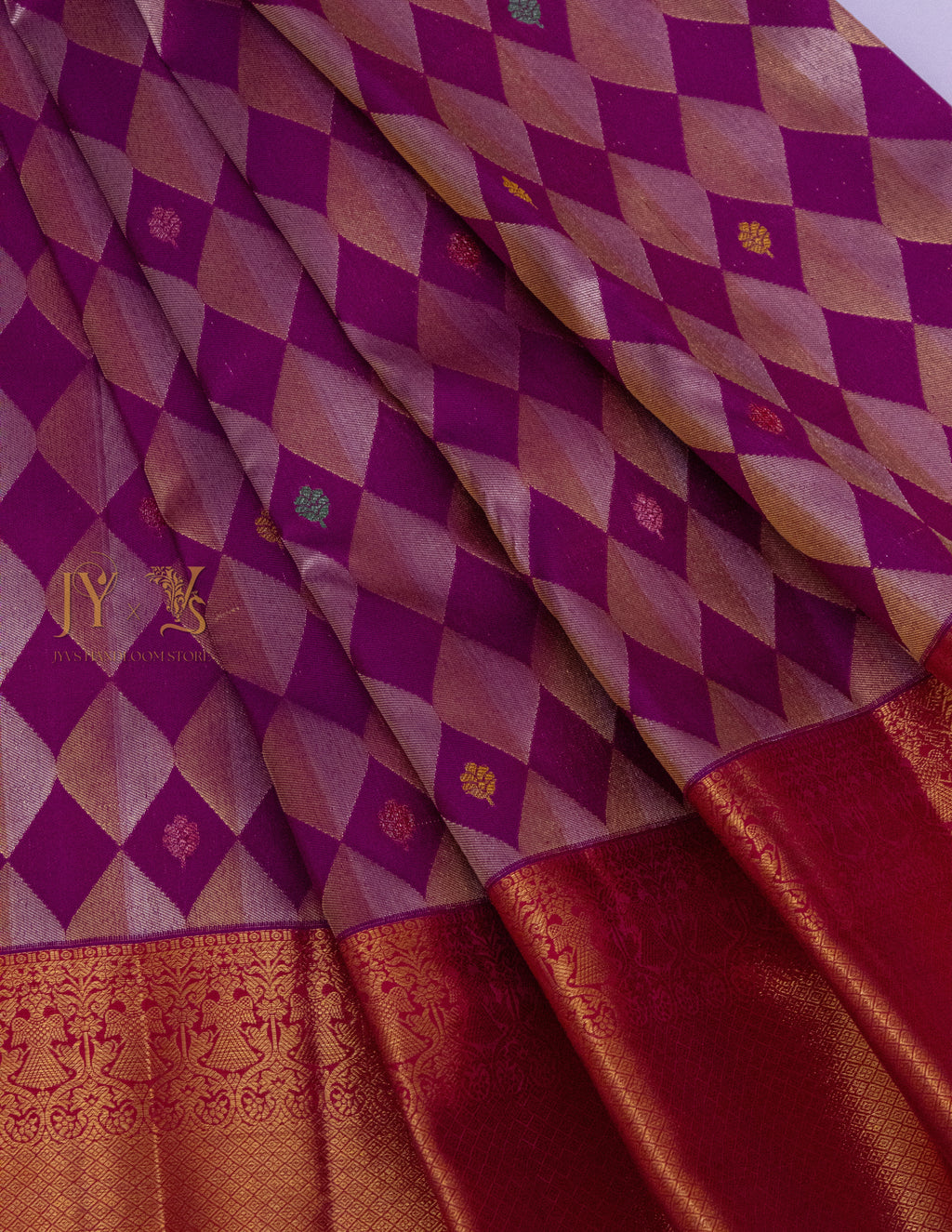 Contemporary Kanjeevaram Saree