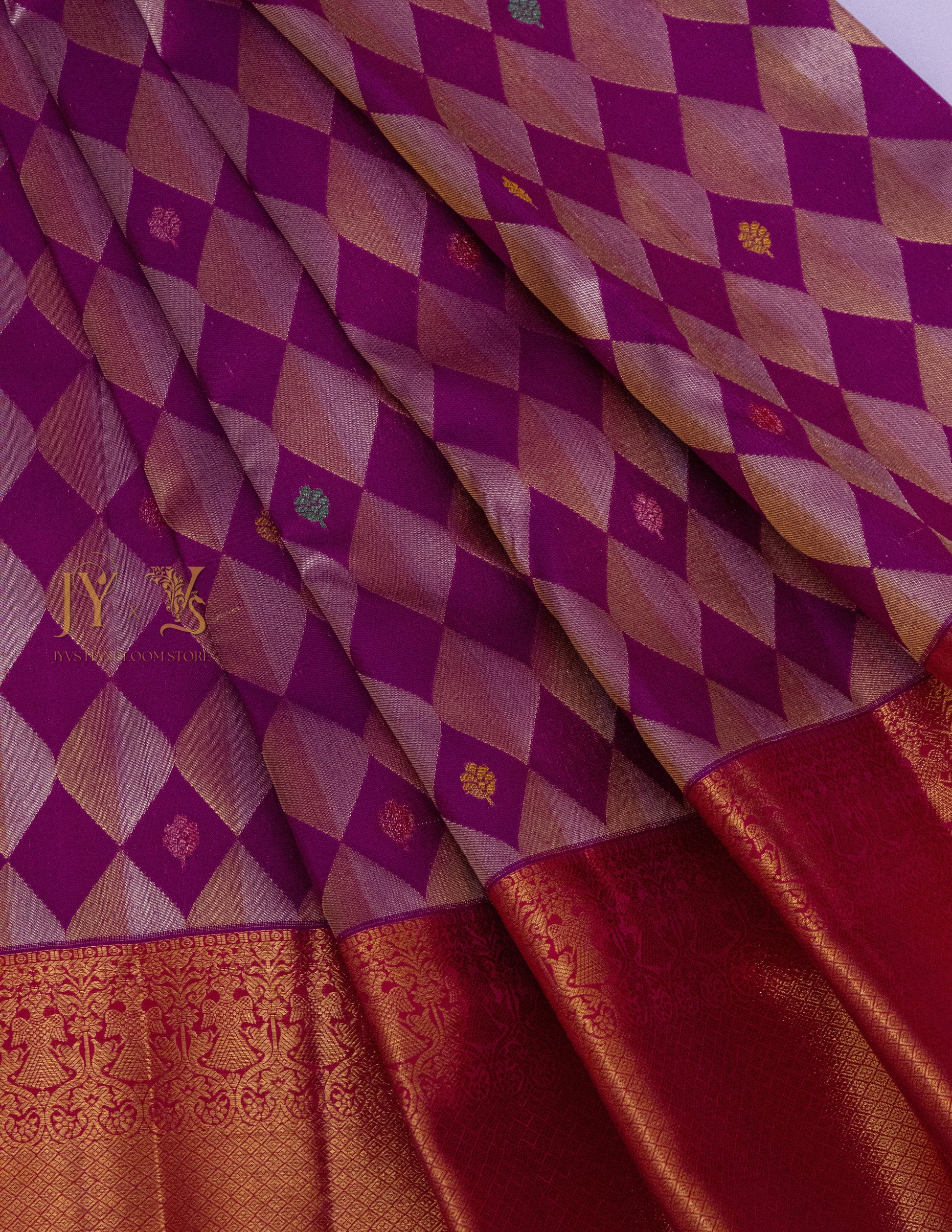 Contemporary Kanjeevaram Saree